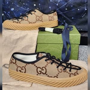Men casual canvas New lace Papin Gucci